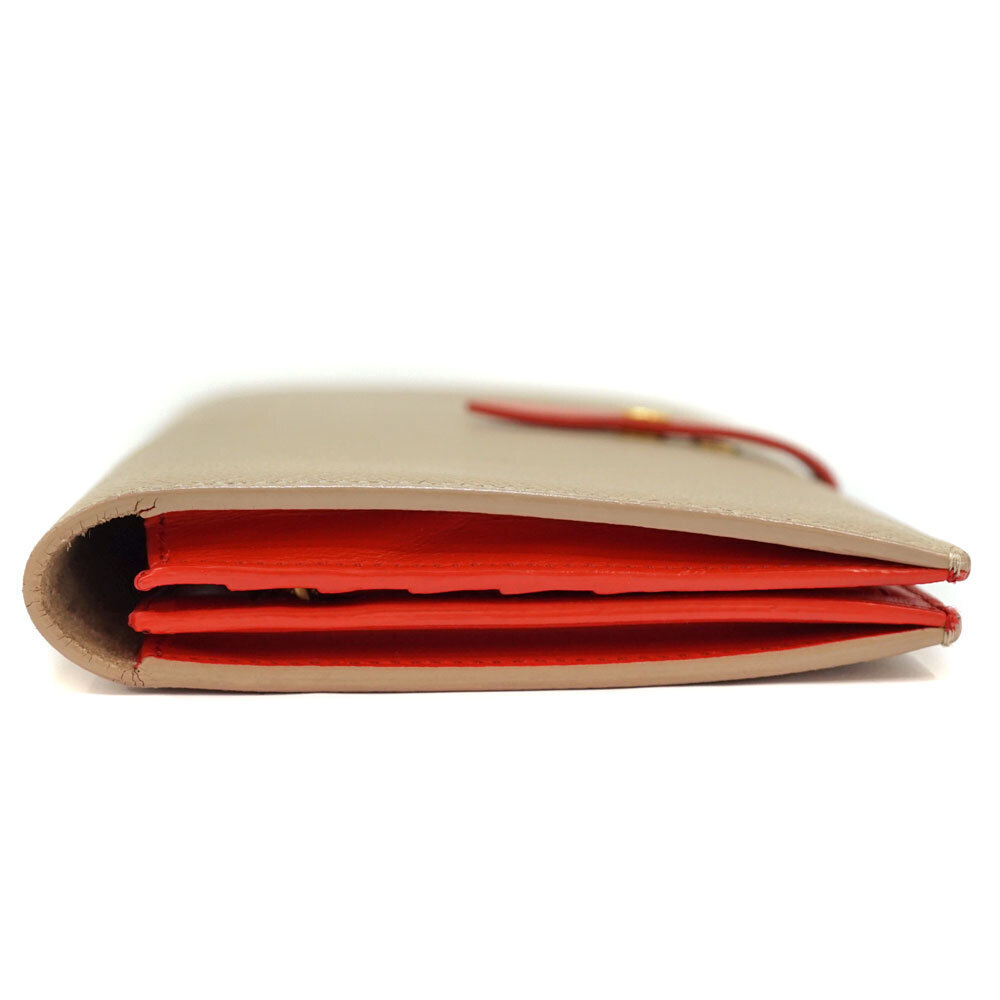 Celine Multi Function Bi Fold Leather Wallet Grei… - image 3